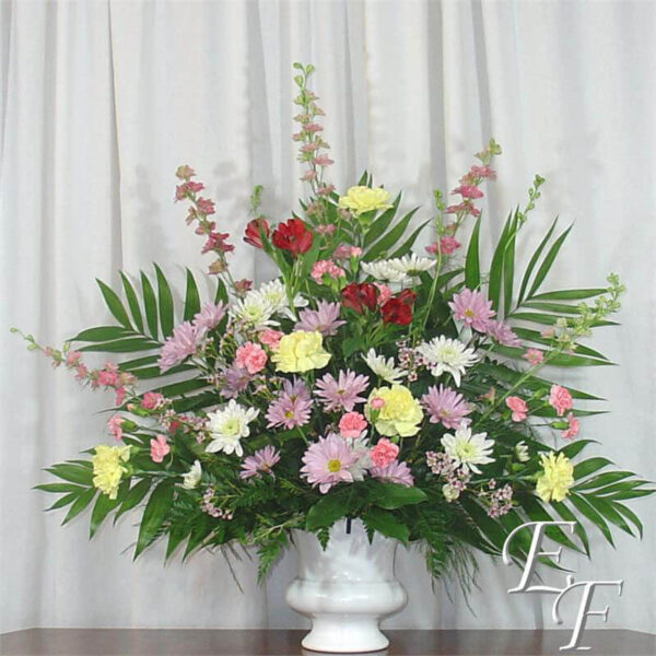 Pastel Daisy Urn EF-224