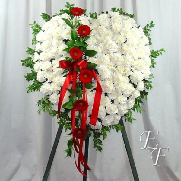 Red Gerbera Broken Heart EF 218-T7