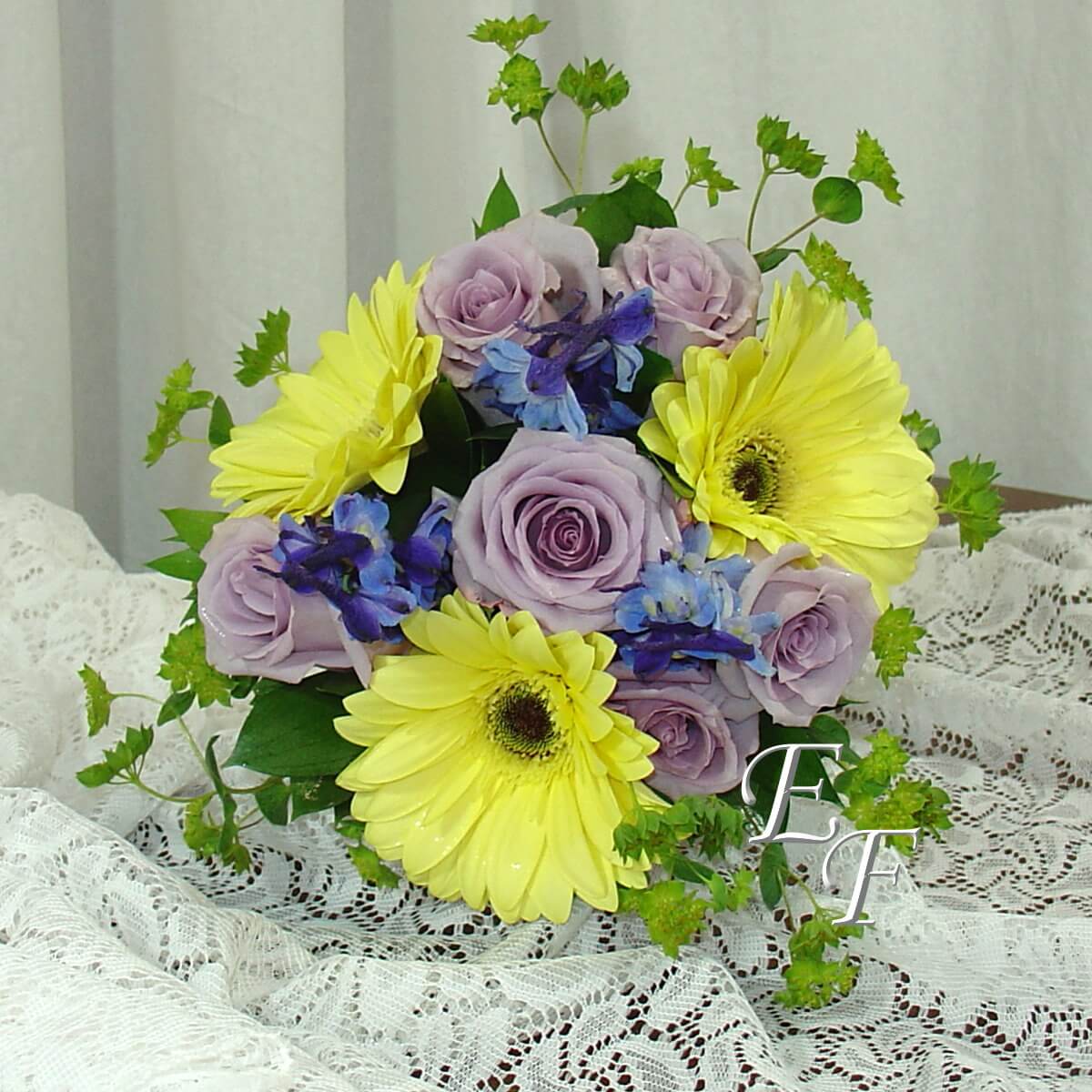 Lemon Yellow Gerbera Daisy Wedding Bouquet Essex Florist Greenhouses Inc