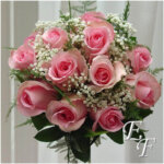 Pink monochromatic bouquet