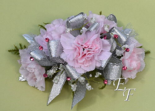 EF 854 Pink Miniature Carnation Corsage