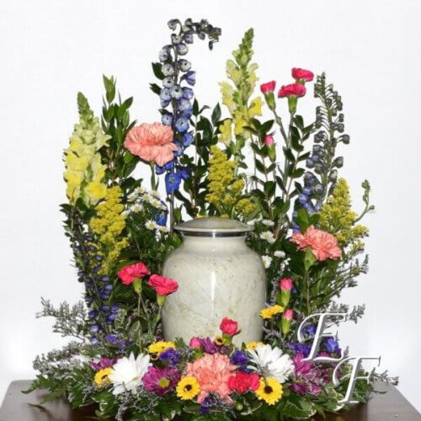 Vibrant Sympathy Memorial Design EF 214-5