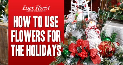 How to use flowers for the holidays